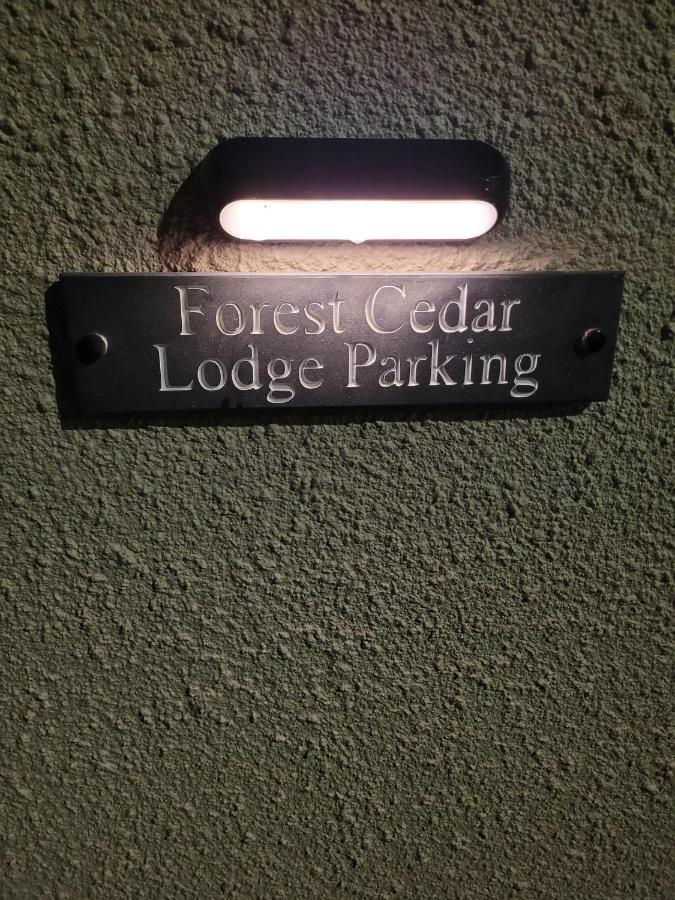 Forest Cedar Lodge, Forest Of Dean Cinderford Exterior foto